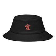 Gilgamesh Black Love Embroidered Bucket Hat