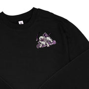 Gilgamesh sweatshirt XS / Black Disaster Patch Embroidered Sweatshirt
