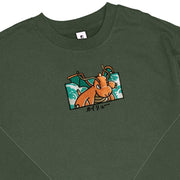 Gilgamesh sweatshirts XS / Legendary Green #149 Embroidered Sweatshirt