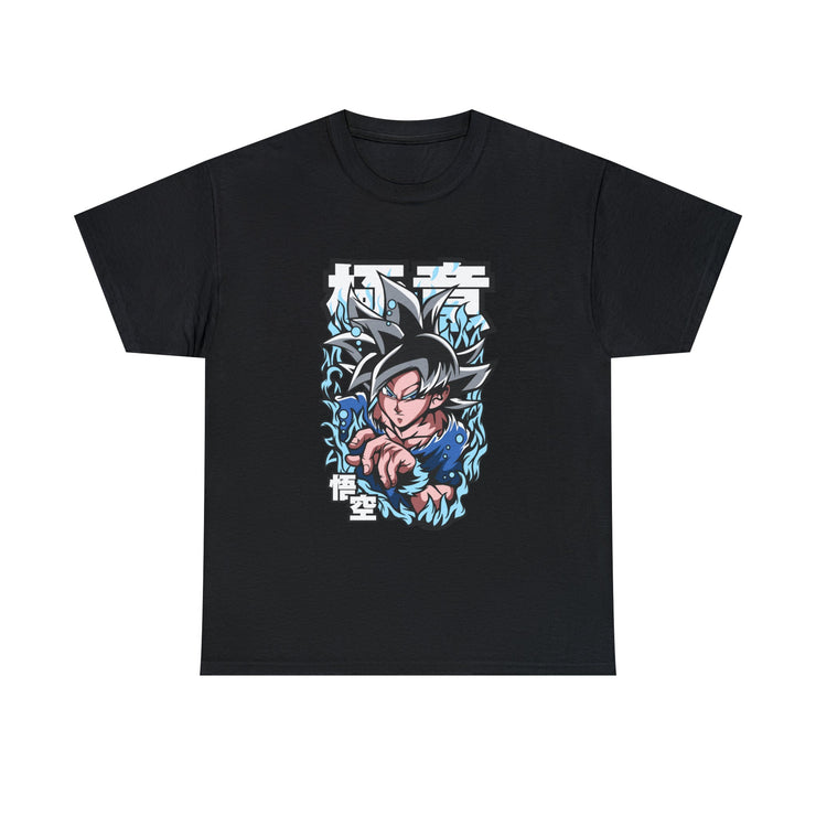 Printify T-Shirt Black / M Goku Ultra Instinct Tee