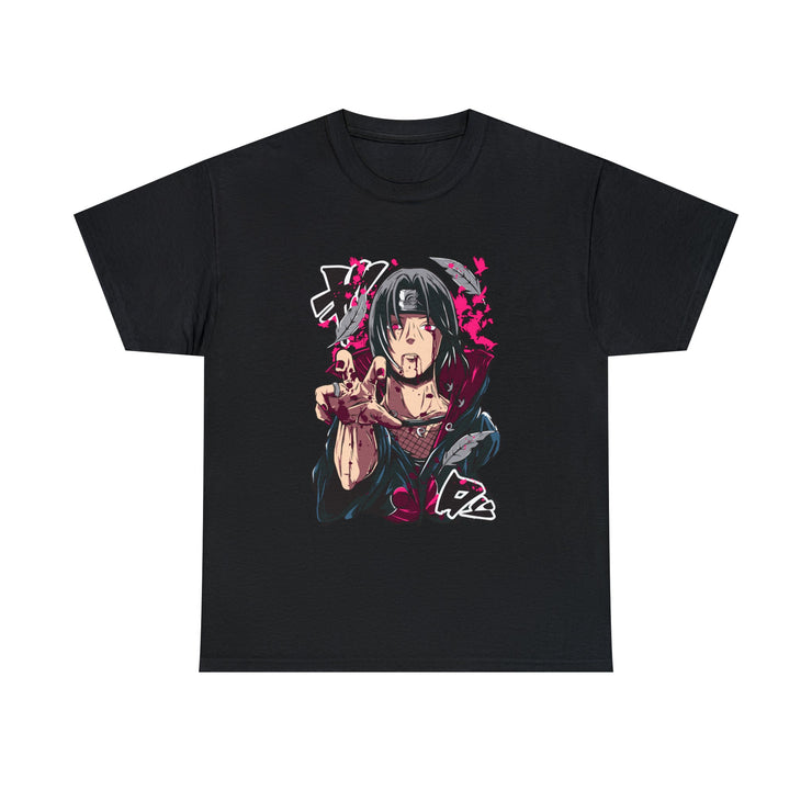 Printify T-Shirt Black / M Itachi Uchiha Tee