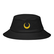 Gilgamesh Black Moon Embroidered Bucket Hat
