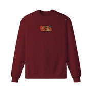 Gilgamesh sweatshirt Fire Red Embroidered Sweatshirt