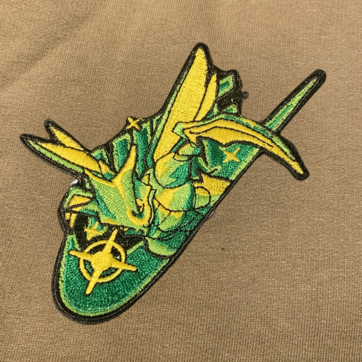 Gilgamesh hoodie Flying Mantis Patch Embroidered Hoodie
