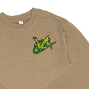 Gilgamesh sweatshirt Flying Mantis Patch Embroidered Sweatshirt