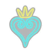 Gilgamesh King of Hearts Neon Sign