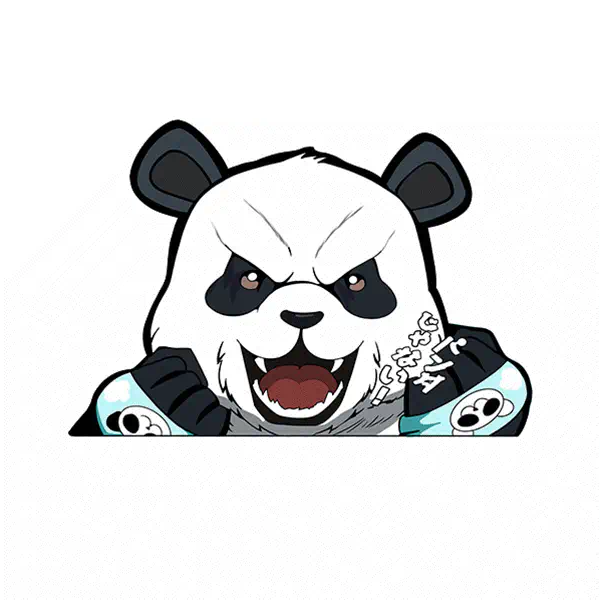 Gilgamesh Panda Motion Sticker