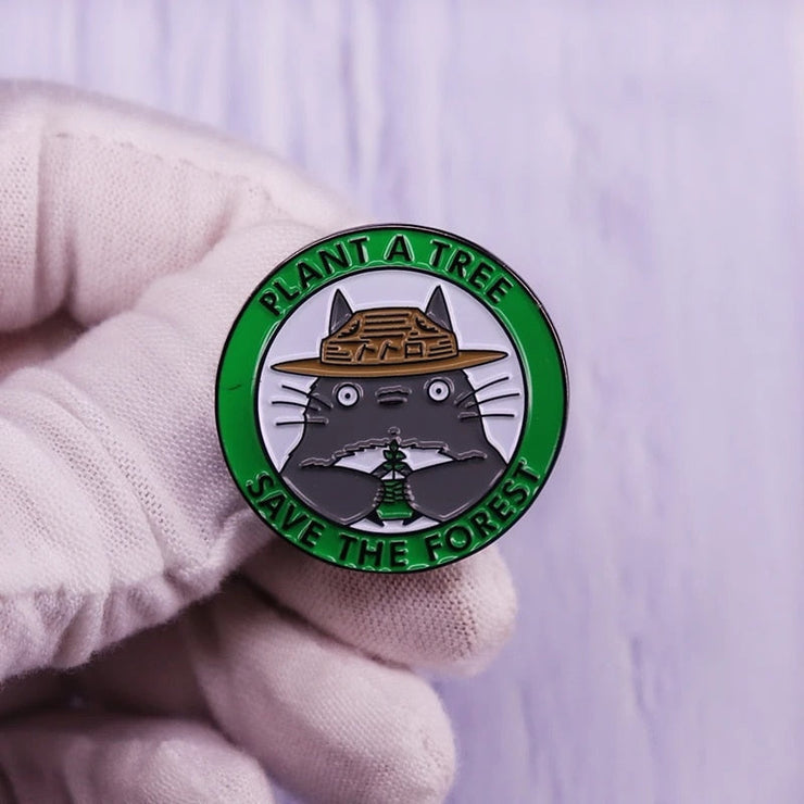 Gilgamesh Save the Forest Pin