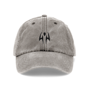 Gilgamesh Washed Gray Cursed One Embroidered Cap