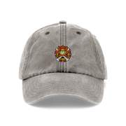 Gilgamesh Washed Gray Thousand Sunny Embroidered Cap