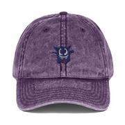 Gilgamesh Washed Purple Venom Gengar Embroidered Cap