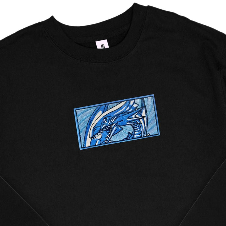 Gilgamesh sweatshirts XS / Black Classic Dragon Remix Embroidered Sweatshirt