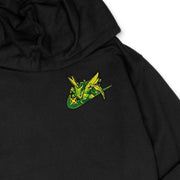 Gilgamesh hoodie XS / Black Flying Mantis Patch Embroidered Hoodie