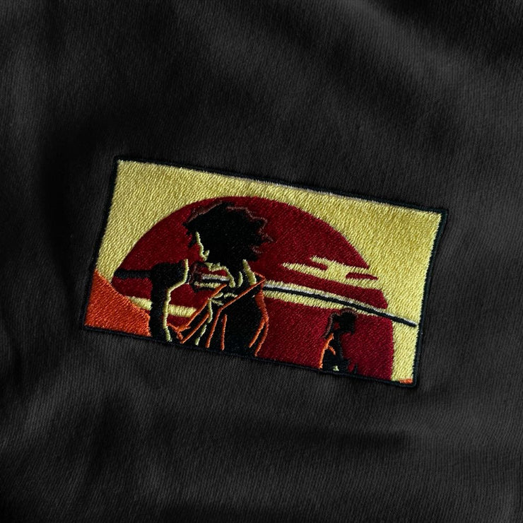 Gilgamesh hoodies XS / Black Samurai Way Embroidered Hoodie