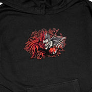 Gilgamesh hoodies XS / Black Shinigami Embroidered Hoodie