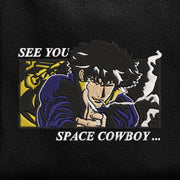 Gilgamesh sweatshirts XS / Black Space Cowboy Embroidered Sweatshirt