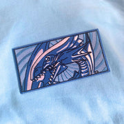Gilgamesh hoodies XS / Blue Aqua Classic Dragon Remix Embroidered Hoodie