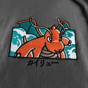 Gilgamesh hoodies XS / Charcoal Grey #149 Embroidered Hoodie