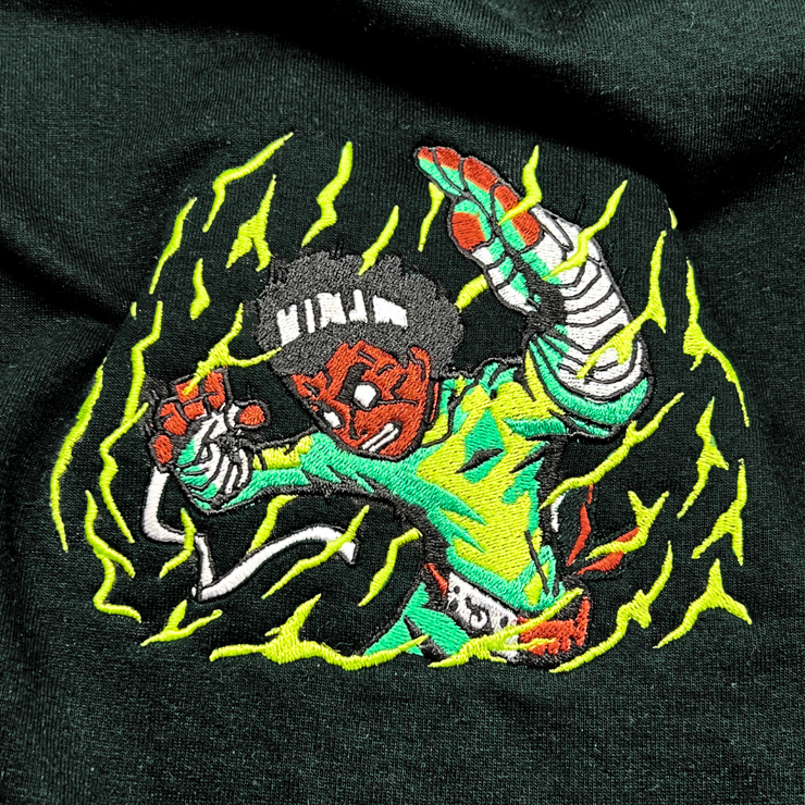 Gilgamesh hoodies XS / Forest Green Taijutsu Embroidered Hoodie