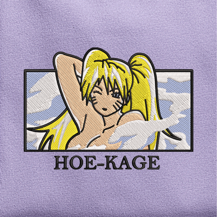 Gilgamesh hoodies XS / Lavender Naruto Sexy Jutsu Embroidered Hoodie