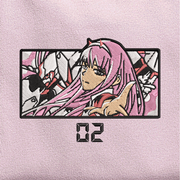 Gilgamesh hoodies XS / Light Pink 02 Embroidered Hoodie