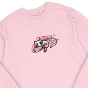 Gilgamesh sweatshirts XS / Light Pink #151 2.0 Embroidered Sweatshirt