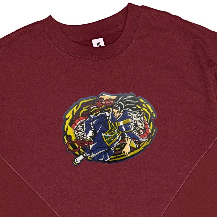 Gilgamesh sweatshirts XS / Maroon Fallen One Embroidered Sweatshirt