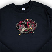 Gilgamesh sweatshirt XS / Navy Blue Sorcerer Slayer Embroidered Sweatshirt